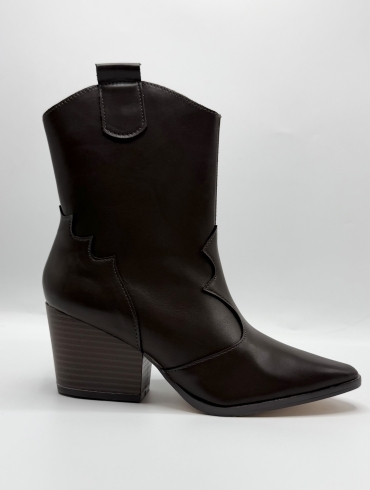 Botine damă - DARIA - Brown