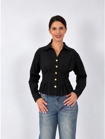 Camasa dama - COLETTE - black