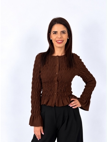 Bluza dama - NESSA - brown 