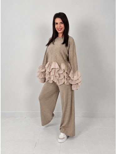 Compleu dama - RINA - beige