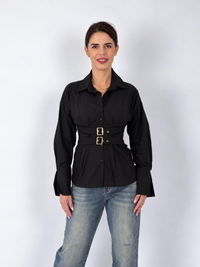 Camasa dama - Jolie - black