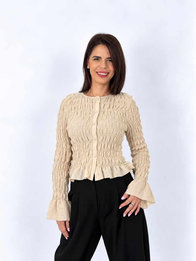 Bluza dama - NESSA - beige