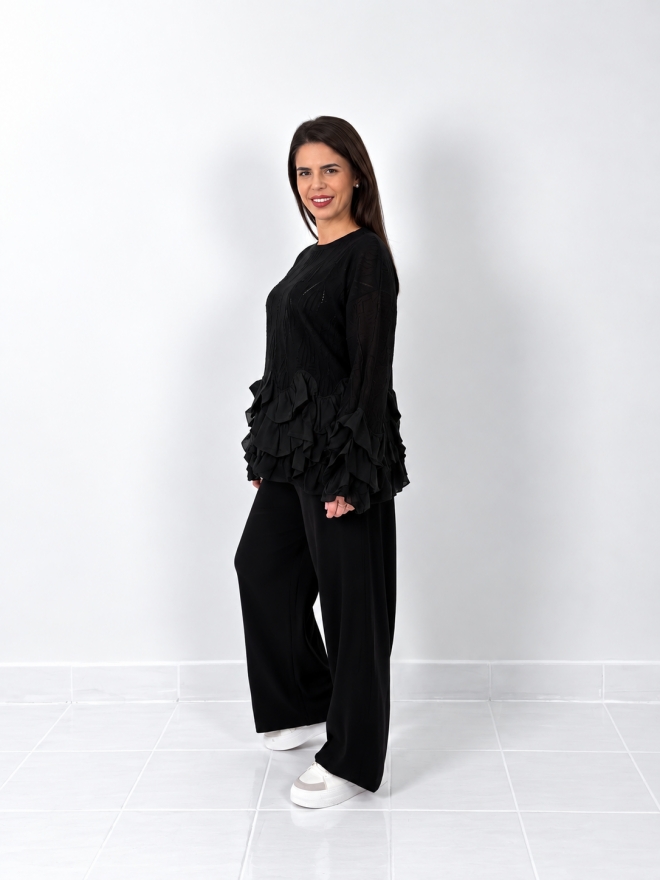 Compleu dama - RINA - negru