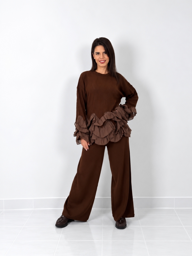 Compleu dama - RINA - chocolate