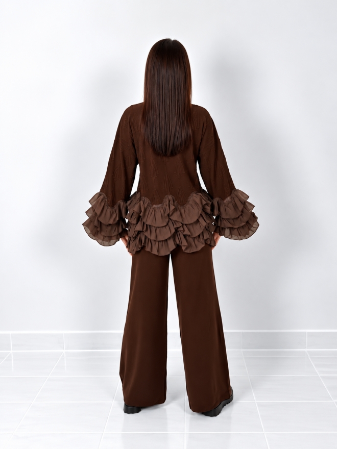 Compleu dama - RINA - chocolate