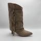 Cizme dama SIENNA - Taupe western 
