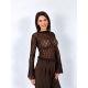 Bluza dama - JULIETTE - brown