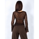 Bluza dama - JULIETTE - brown